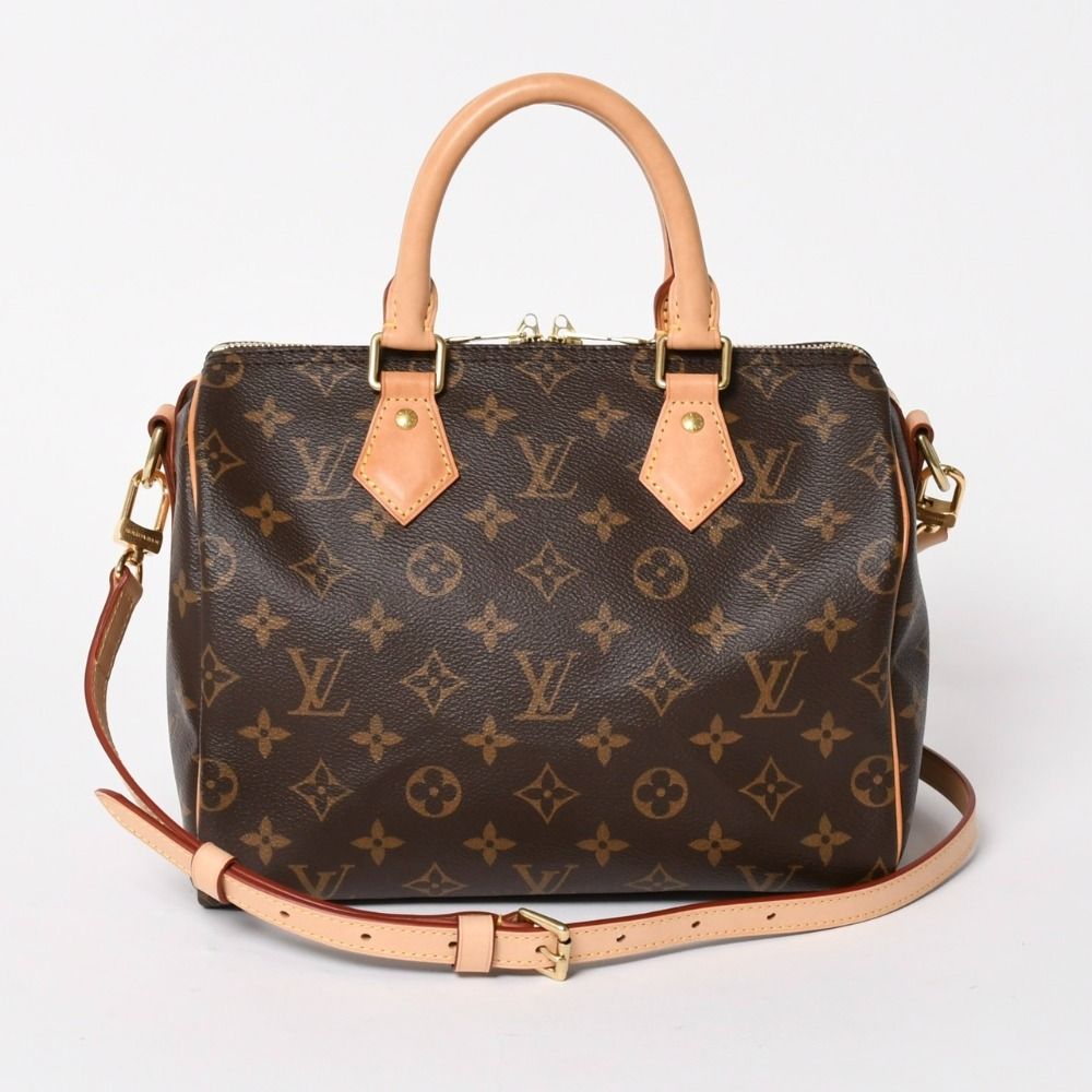 Louis Vuitton Speedy Bandouliere 25 2-Way Shoulder Bag Monogram Leather
