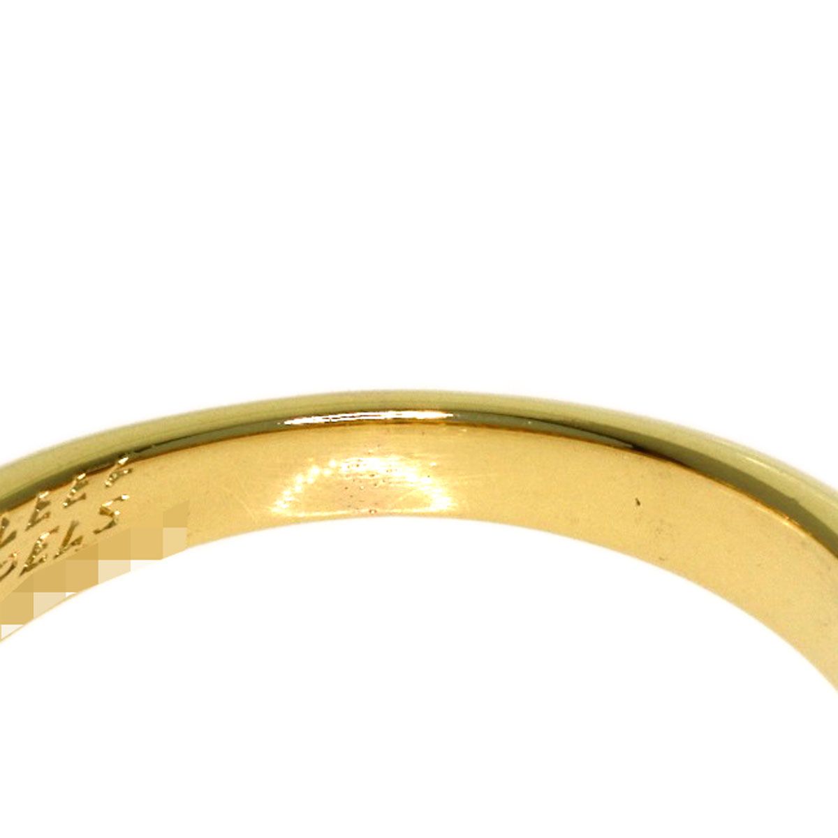 Van Cleef & Arpels Diamond Pave Ring 18k Yellow Gold — view 8