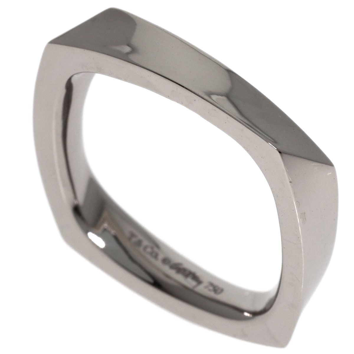 Tiffany & Co Frank Gehry Torque Narrow Ring 18k White Gold