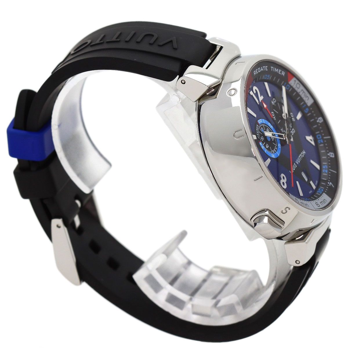 Louis Vuitton Tambour Cup Regatta Watch SS Rubber — view 2