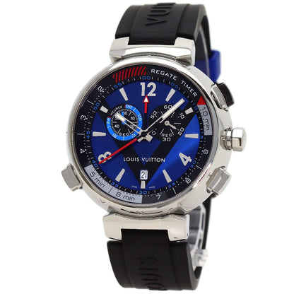 Louis Vuitton Tambour Cup Regatta Watch SS Rubber