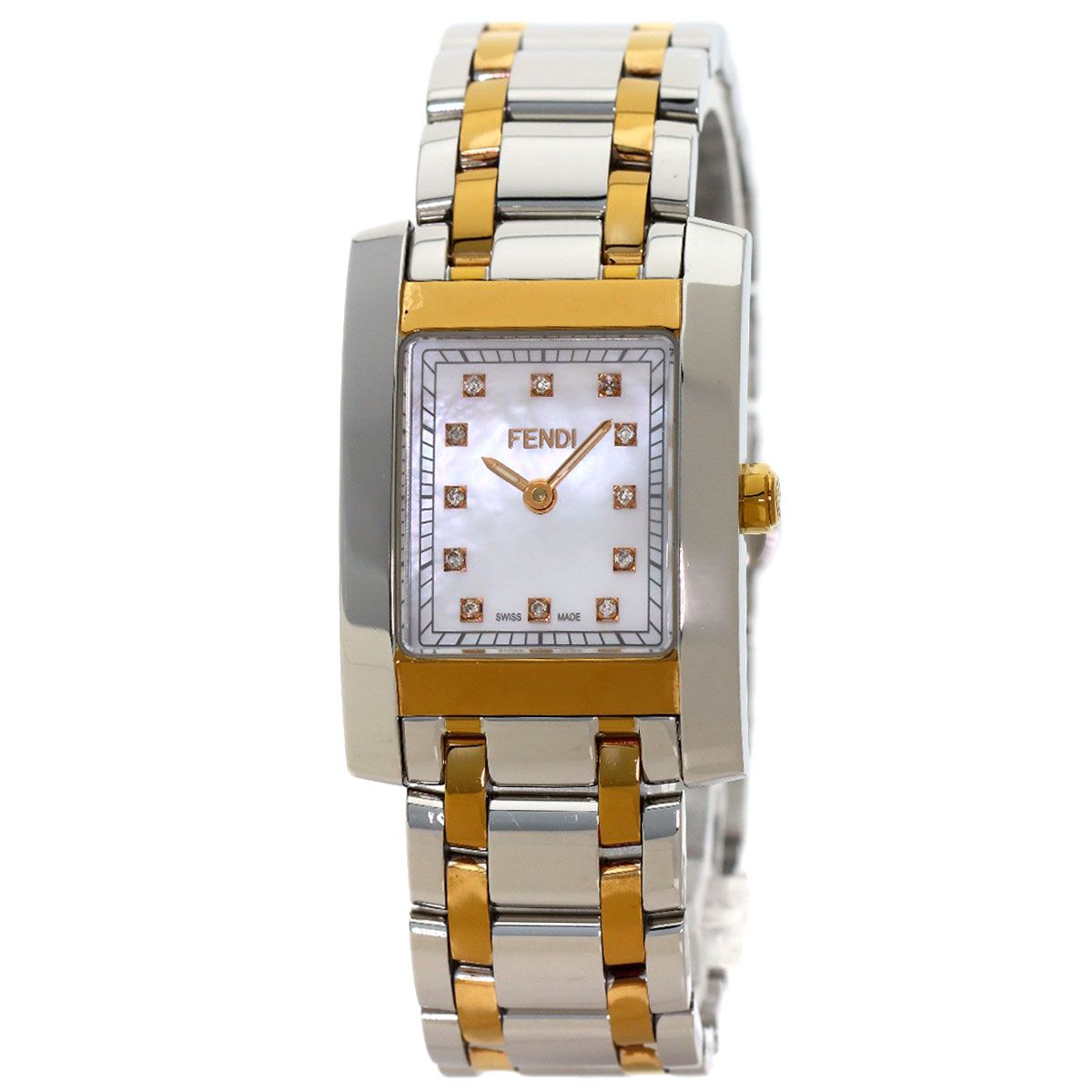 Fendi Square Watch SS
