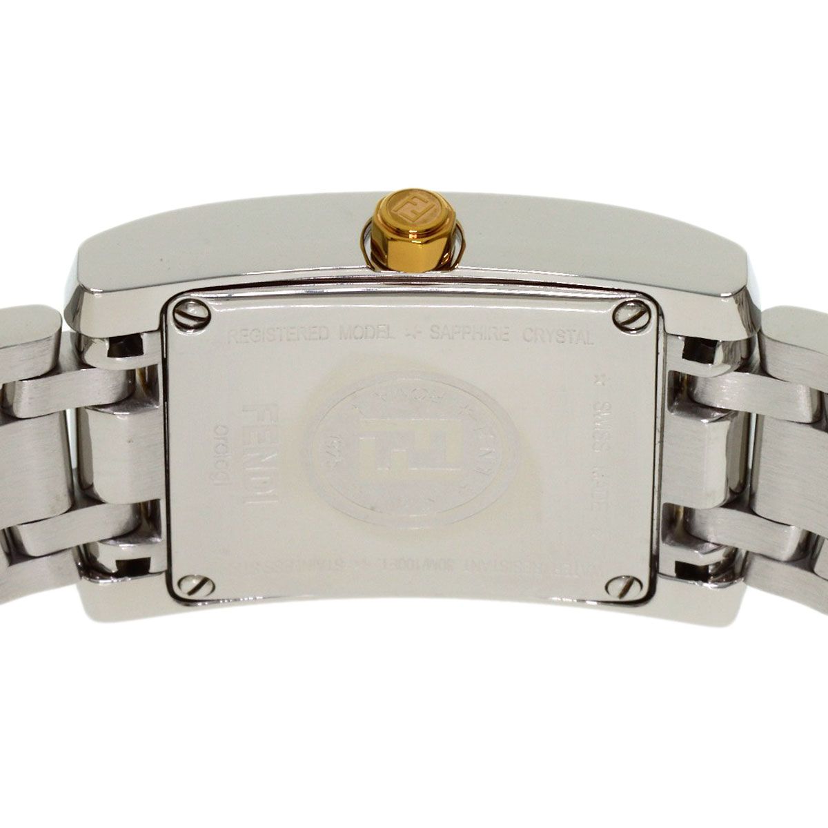 Fendi Square Watch SS — view 6
