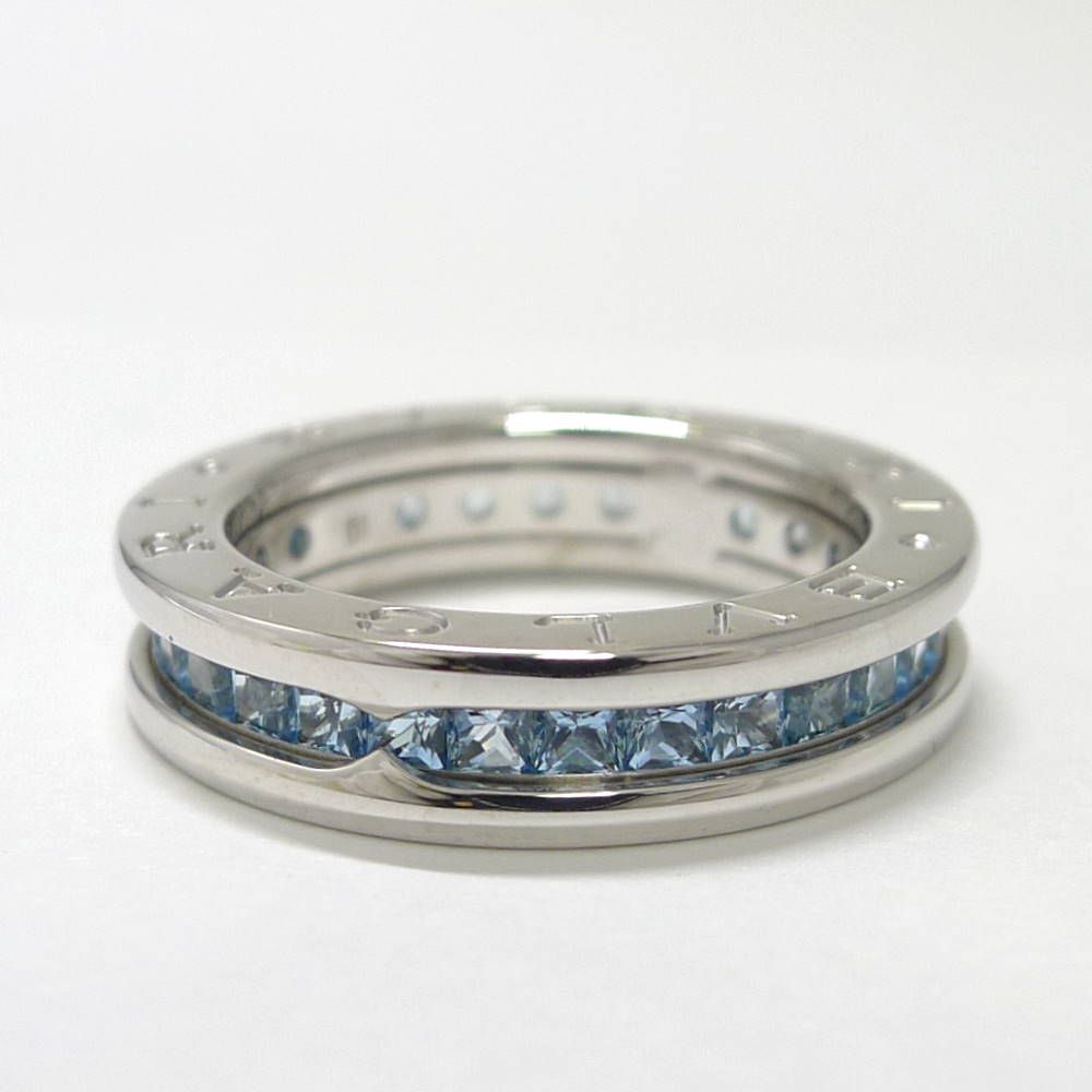 Bvlgari B-zero Ring White Gold Blue — view 3