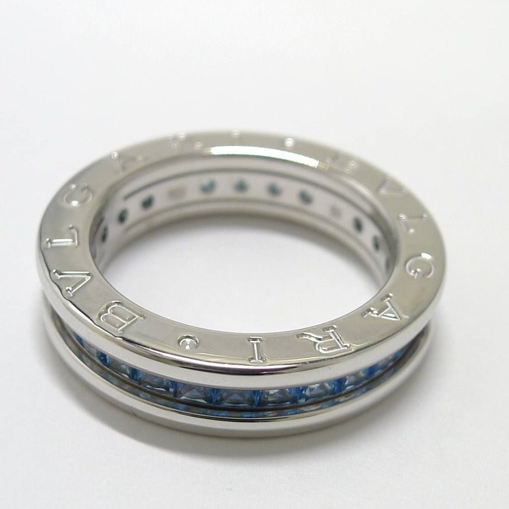 Bvlgari B-zero Ring White Gold Blue — view 4