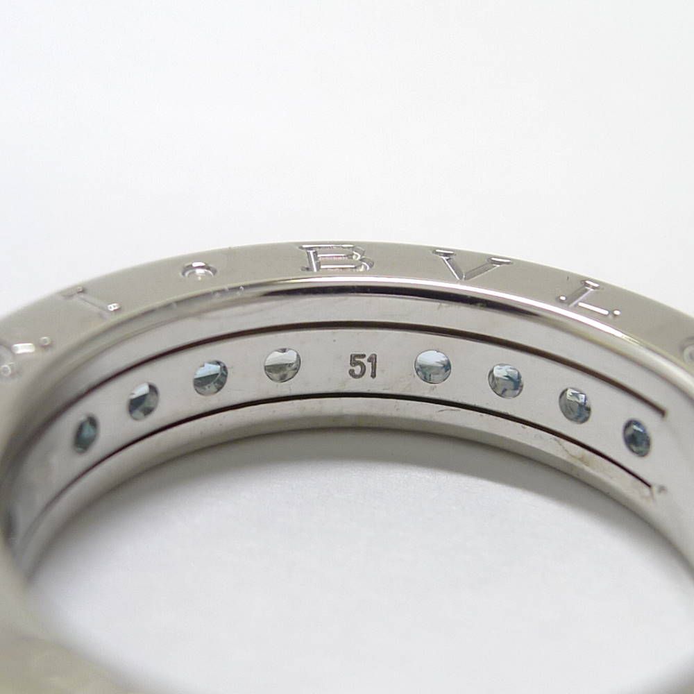 Bvlgari B-zero Ring White Gold Blue — view 5