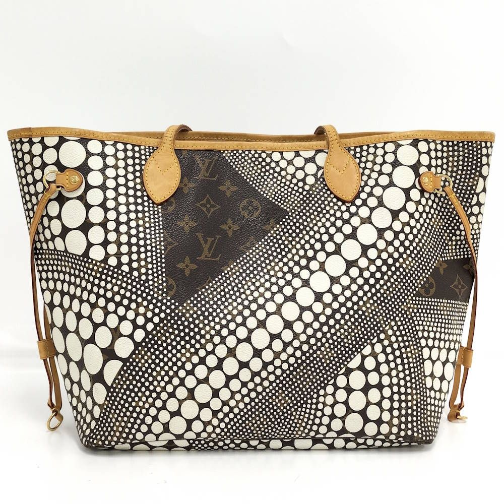 Louis Vuitton Neverfull MM Pumpkin Yayoi Kusama — view 2