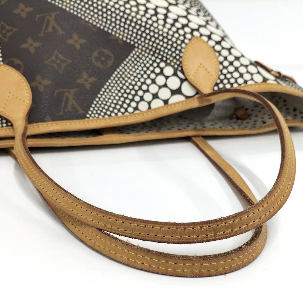 Louis Vuitton Neverfull MM Pumpkin Yayoi Kusama — view 4