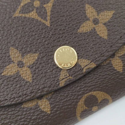 Louis Vuitton Porte Monnaie Rosalie Coin Purse Monogram Fuchsia — view 7