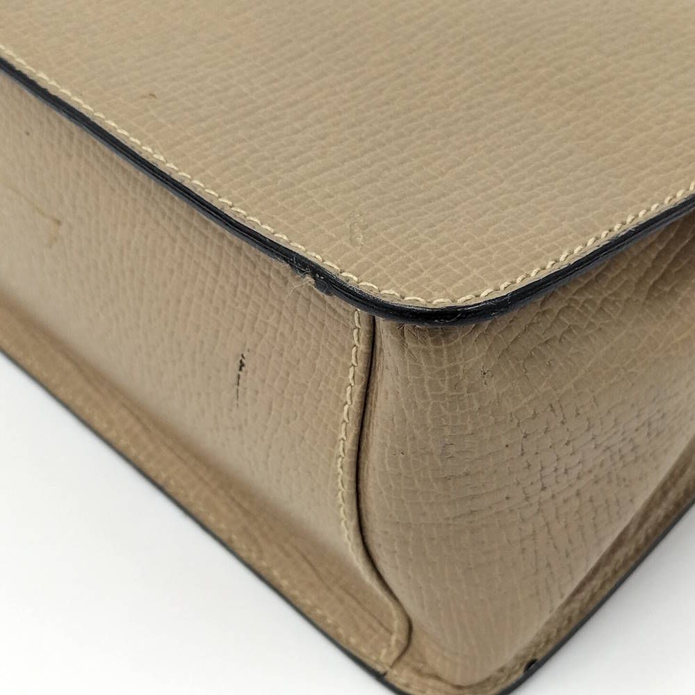 Loewe Shoulder Bag Leather Beige — view 3