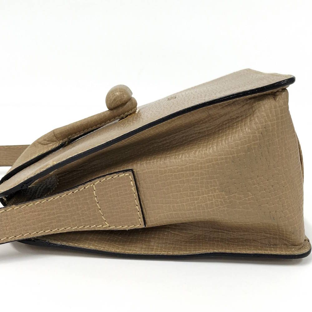 Loewe Shoulder Bag Leather Beige — view 5