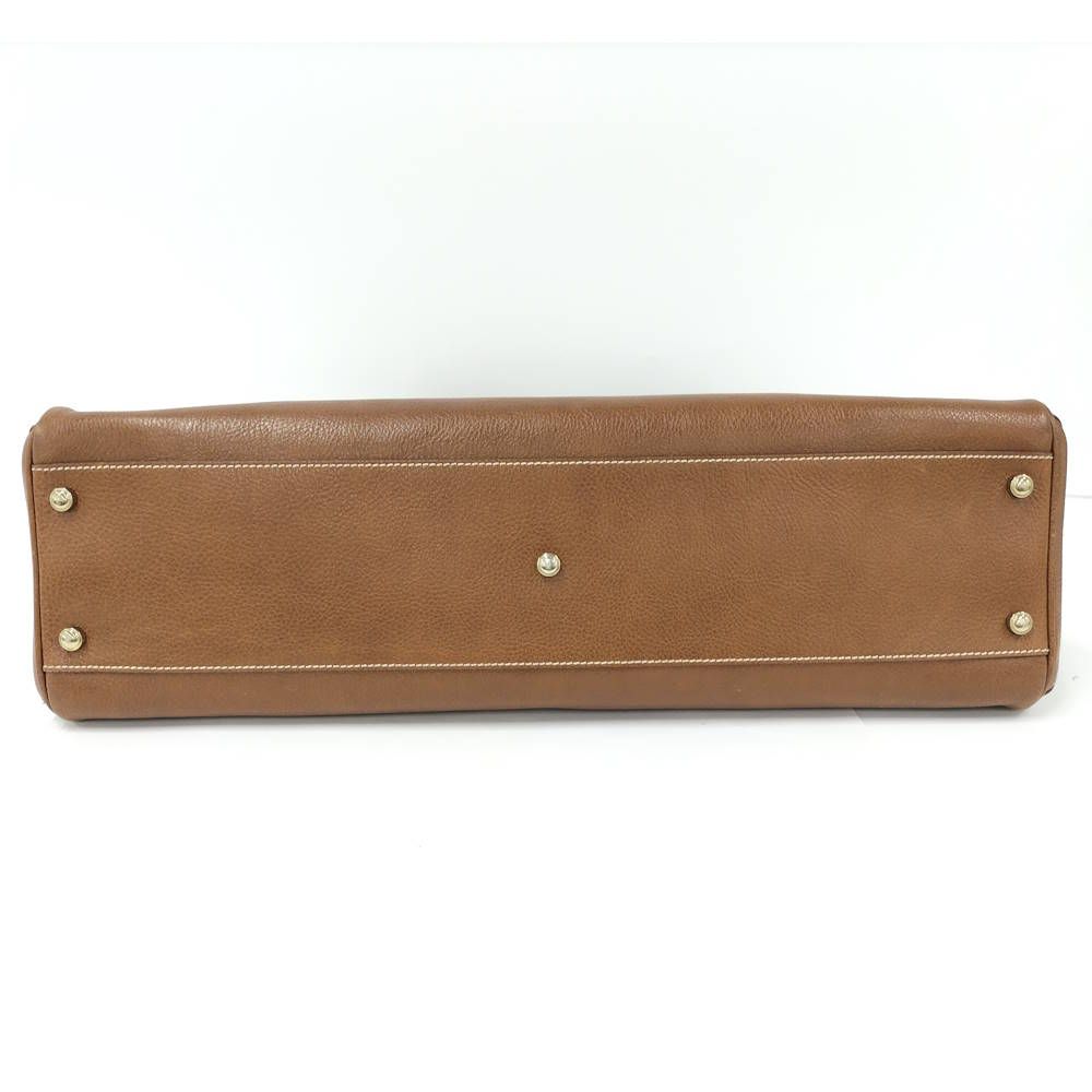 Cartier Marcello Handbag Leather Brown — view 7