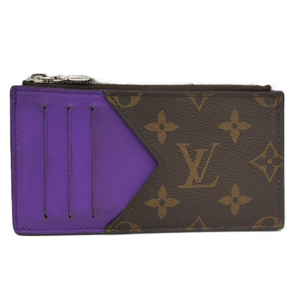 Louis Vuitton Fragment Case Coin Purse Monogram Purple