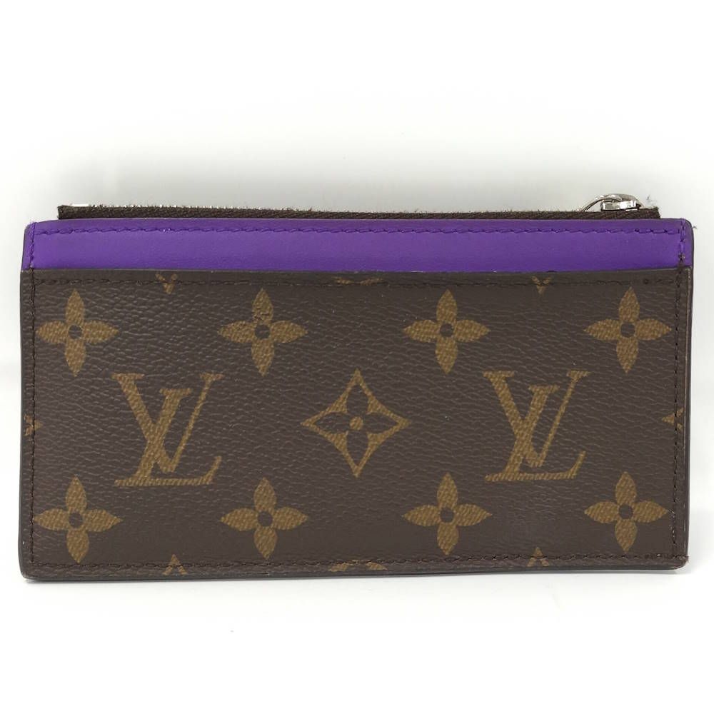 Louis Vuitton Fragment Case Coin Purse Monogram Purple — view 2
