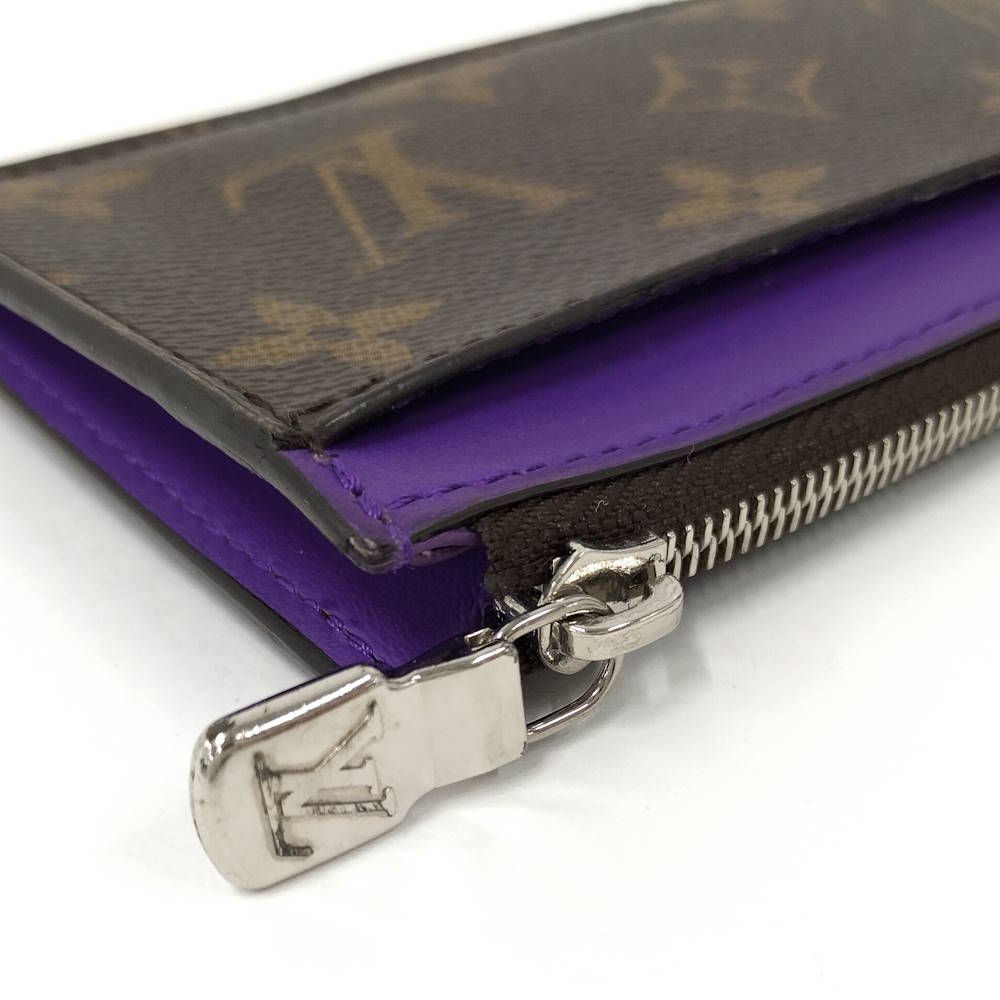 Louis Vuitton Fragment Case Coin Purse Monogram Purple — view 4