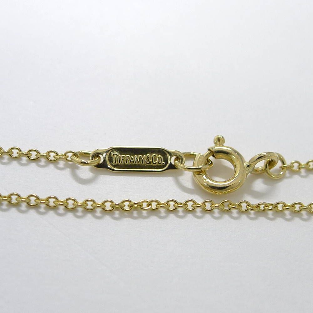 Tiffany & Co Roman Cross Necklace Yellow Gold — view 5