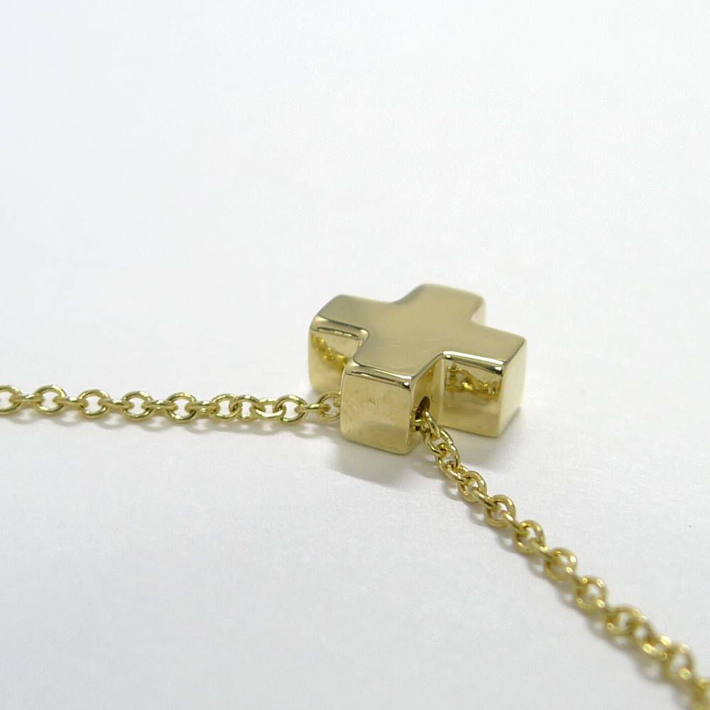 Tiffany & Co Roman Cross Necklace Yellow Gold — view 4