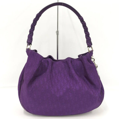 Dior Trotter One Handle Bag Nylon Purple — view 2