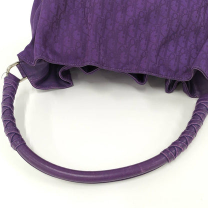Dior Trotter One Handle Bag Nylon Purple — view 5