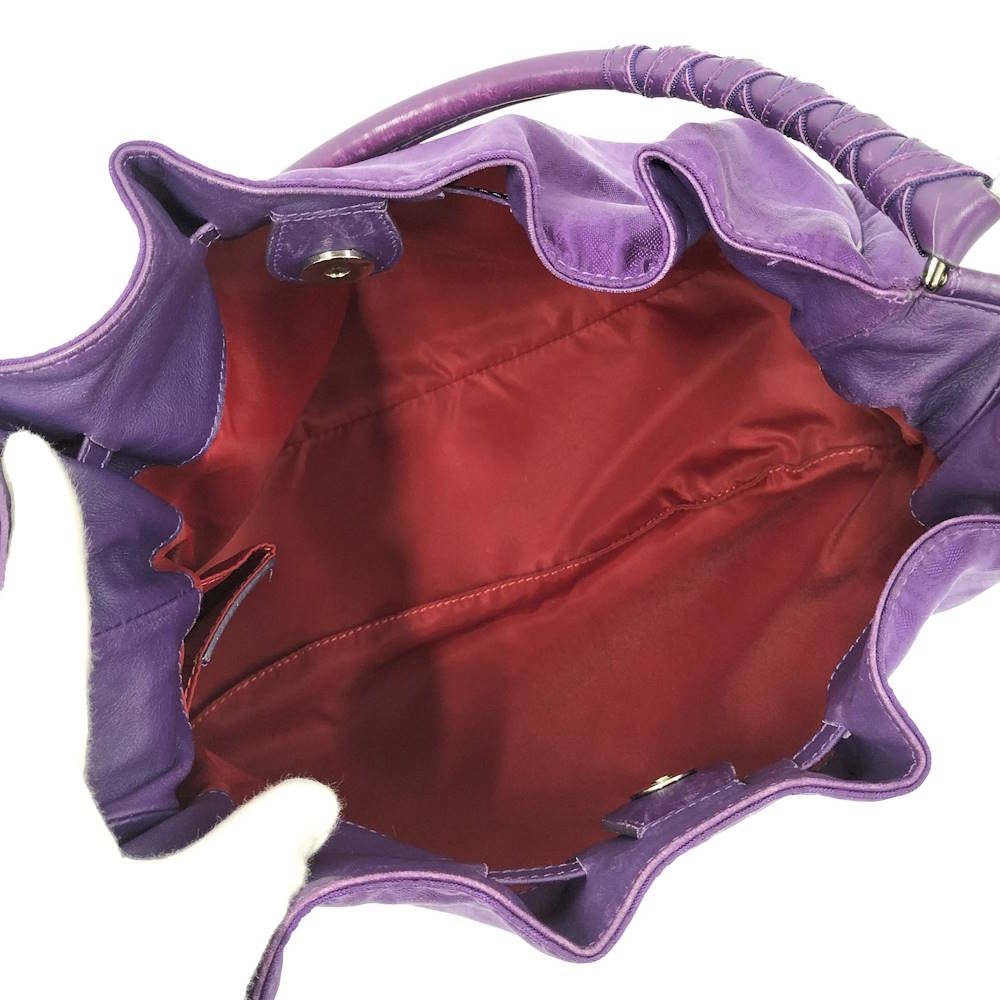Dior Trotter One Handle Bag Nylon Purple — view 7