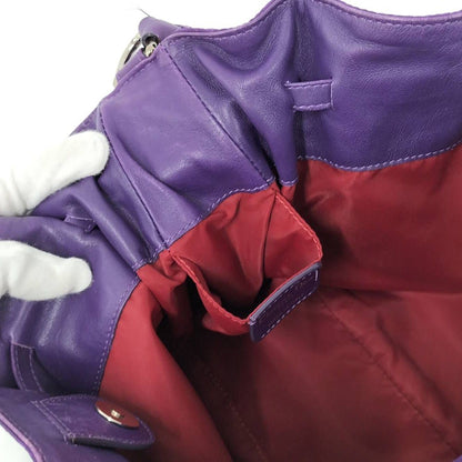 Dior Trotter One Handle Bag Nylon Purple — view 8