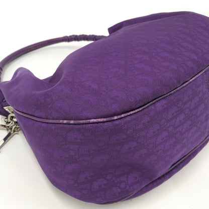 Dior Trotter One Handle Bag Nylon Purple — view 4