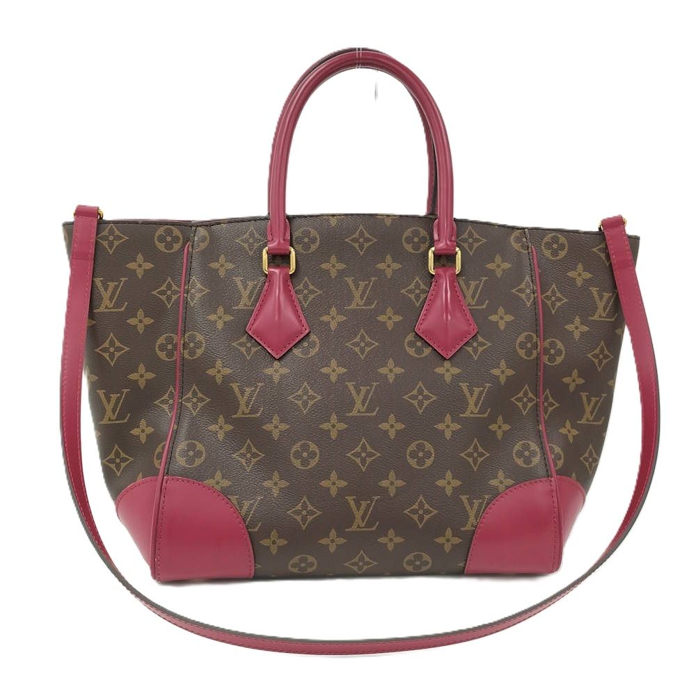 Louis Vuitton 2-Way Shoulder Bag Phoenix MM Monogram Fuchsia
