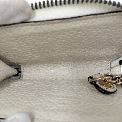 Gucci Coin Purse Bee Leather Beige — view 8