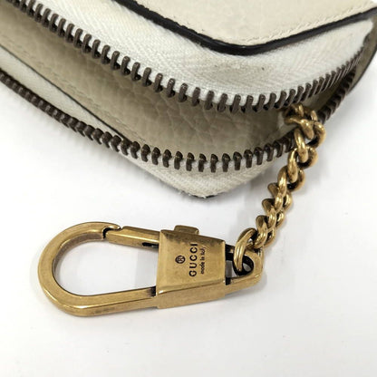 Gucci Coin Purse Bee Leather Beige — view 6
