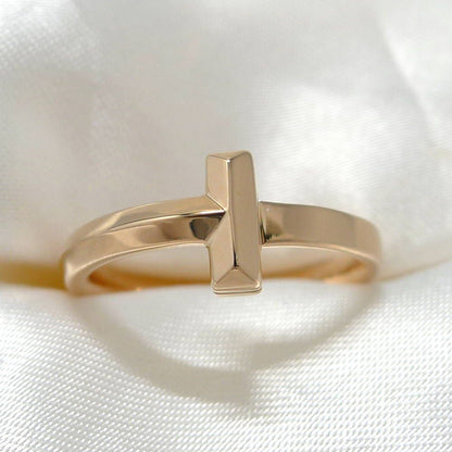 Tiffany & Co T One Ring Pink Gold