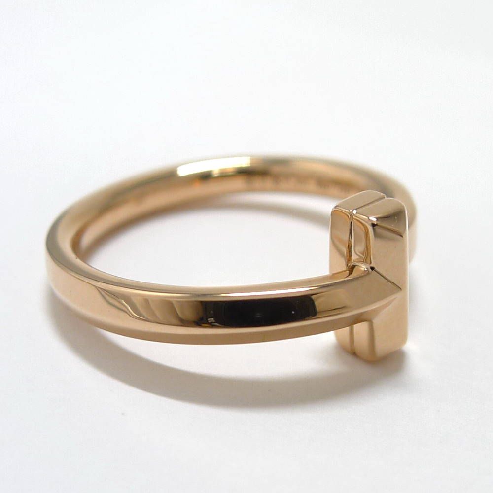 Tiffany & Co T One Ring Pink Gold — view 4