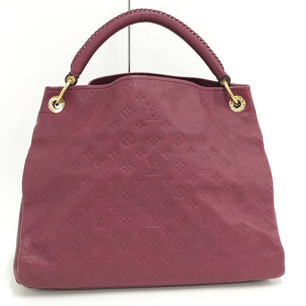 Louis Vuitton Artsy MM One Handle Bag Monogram Empreinte Aurore — view 2