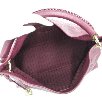 Louis Vuitton Artsy MM One Handle Bag Monogram Empreinte Aurore — view 8