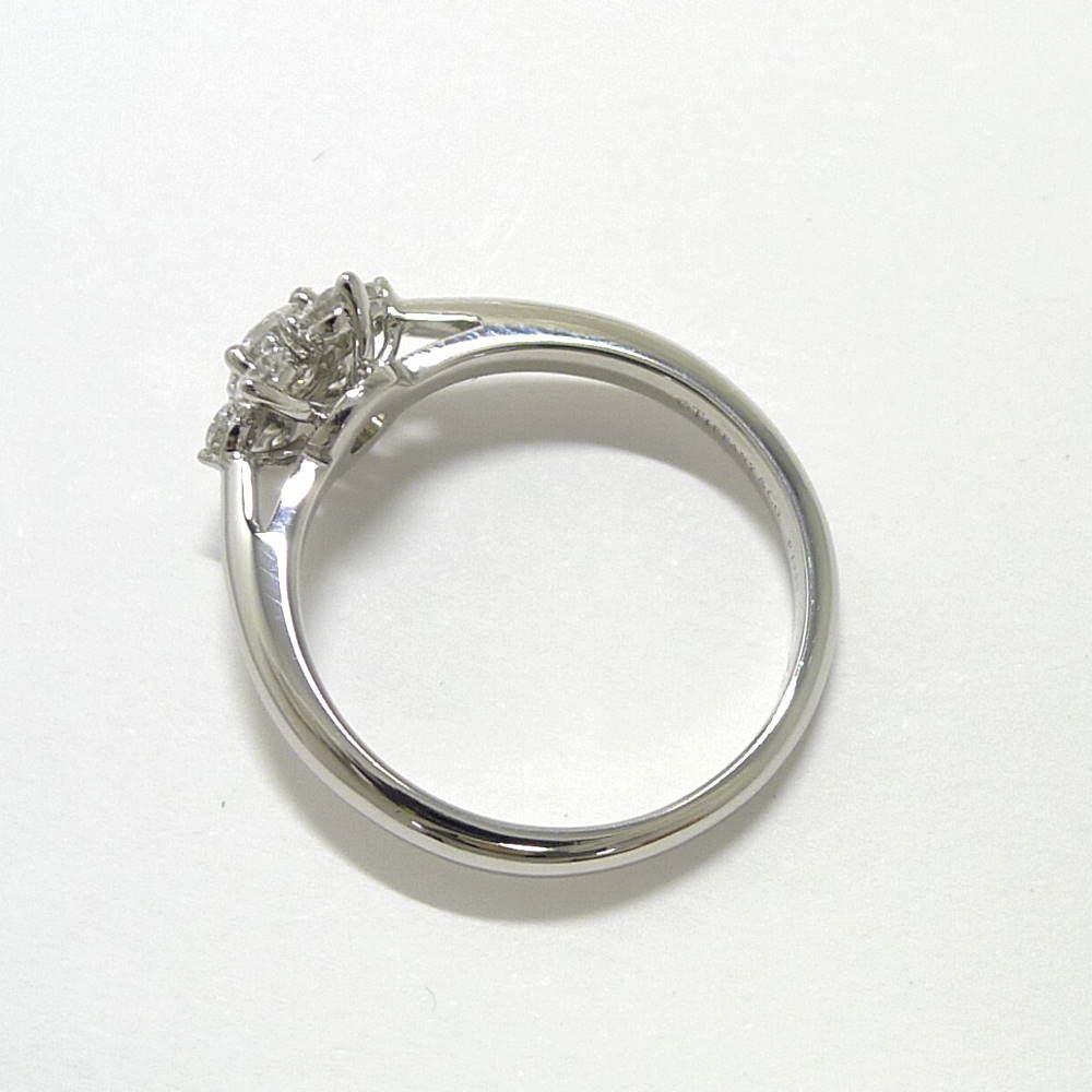Tiffany & Co Buttercup Ring Platinum Diamond — view 2