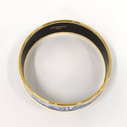 Hermes Enamel Bangle Bracelet — view 3
