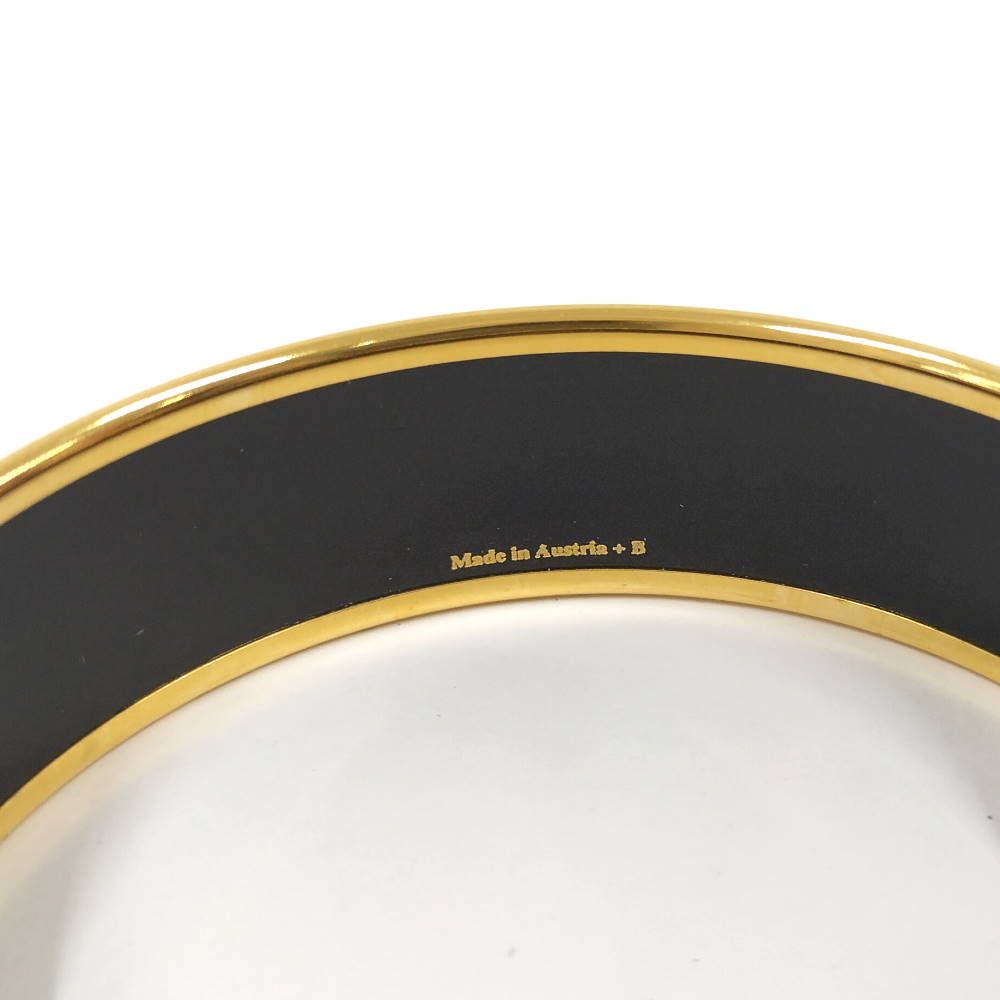 Hermes Enamel Bangle Bracelet — view 4