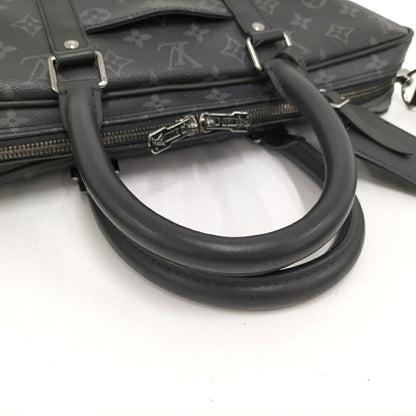 Louis Vuitton Porte Documents Voyage 2-Way Handbag Monogram Eclipse Black — view 6