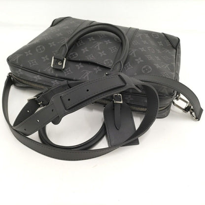 Louis Vuitton Porte Documents Voyage 2-Way Handbag Monogram Eclipse Black — view 7