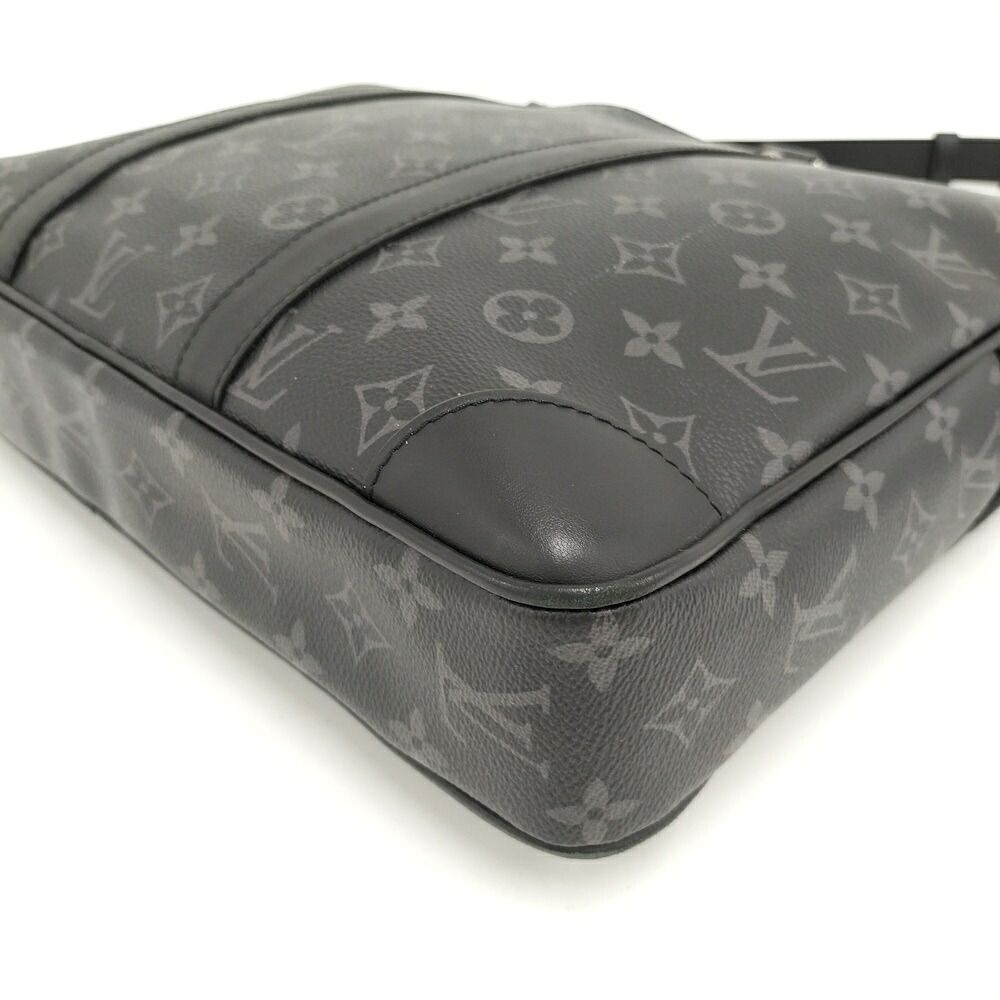 Louis Vuitton Porte Documents Voyage 2-Way Handbag Monogram Eclipse Black — view 3