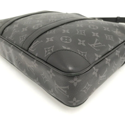 Louis Vuitton Porte Documents Voyage 2-Way Handbag Monogram Eclipse Black — view 3
