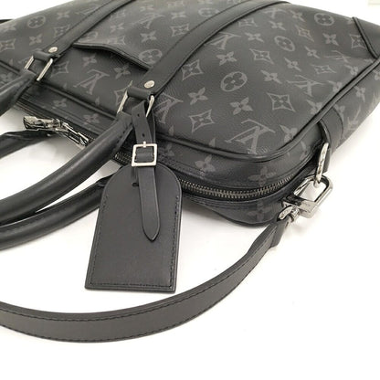 Louis Vuitton Porte Documents Voyage 2-Way Handbag Monogram Eclipse Black — view 5