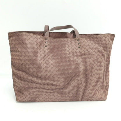 Bottega Veneta Tote Bag Intreccio Nylon Pink — view 2