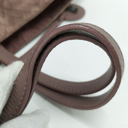 Bottega Veneta Tote Bag Intreccio Nylon Pink — view 8