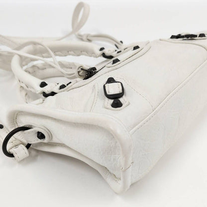 Balenciaga le City Nano 2-Way Bag Leather White — view 3