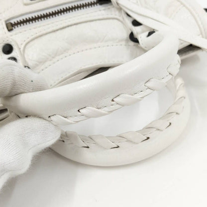 Balenciaga le City Nano 2-Way Bag Leather White — view 7