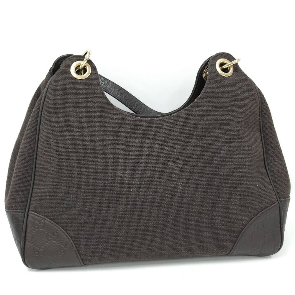 Gucci Tote Bag Guccissima Canvas Brown — view 2