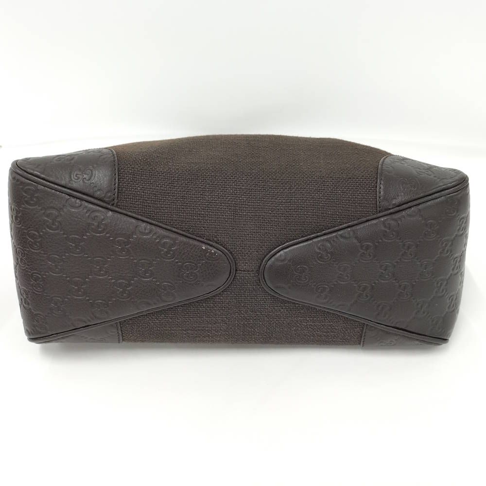 Gucci Tote Bag Guccissima Canvas Brown — view 4