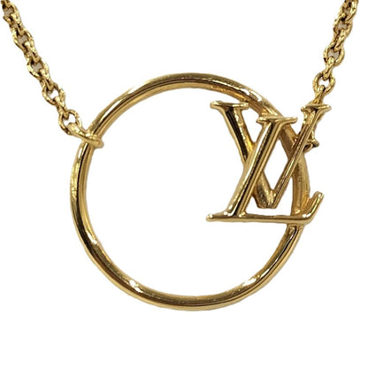 Louis Vuitton Collier LV Eclipse Necklace Gold Plated