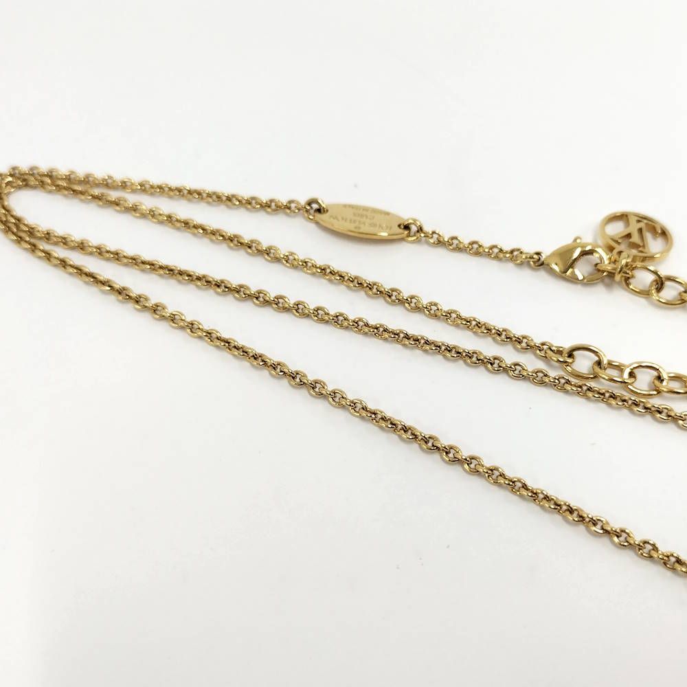 Louis Vuitton Collier LV Eclipse Necklace Gold Plated — view 5