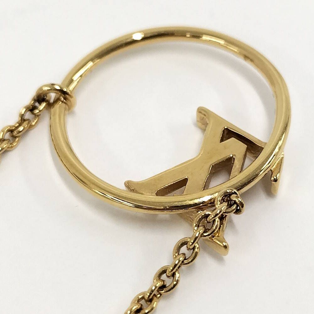Louis Vuitton Collier LV Eclipse Necklace Gold Plated — view 7